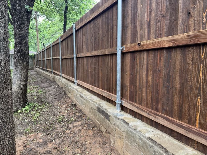 Cedar Privacy Fence in Allen